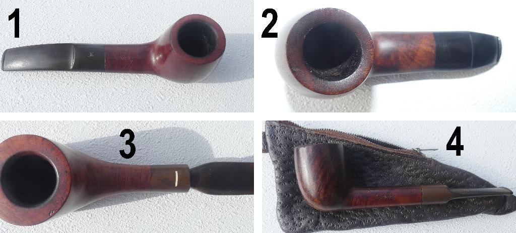 oude gebruikte pijpen 4x [2061], Verzamelen, Ophalen, Gebruikt, (Water)pijp