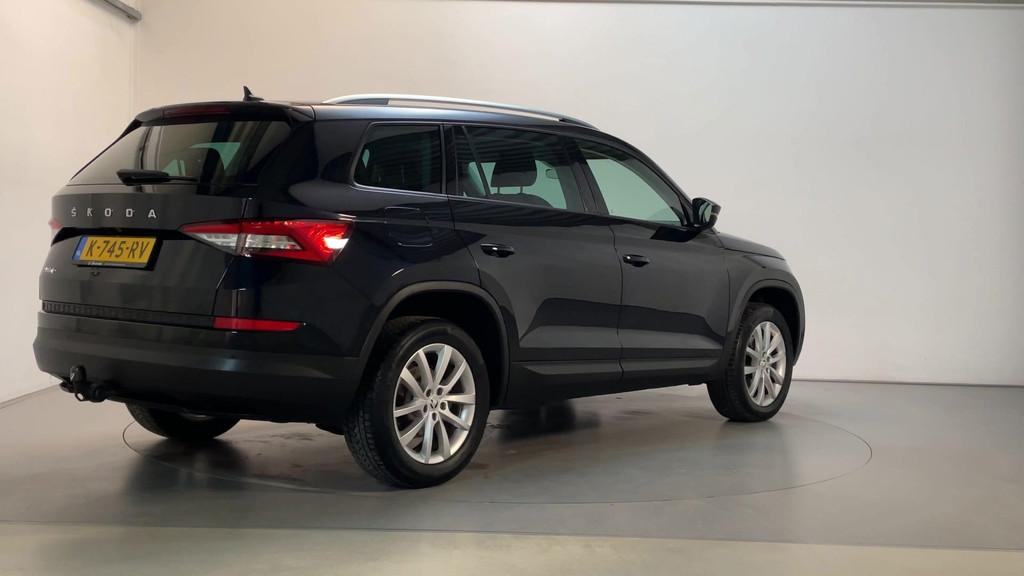 Skoda Kodiaq 1.5 TSI Business Edition 7p. Adaptive Cruise Ca, 4 cilinders, Zwart, Origineel Nederlands, Bedrijf