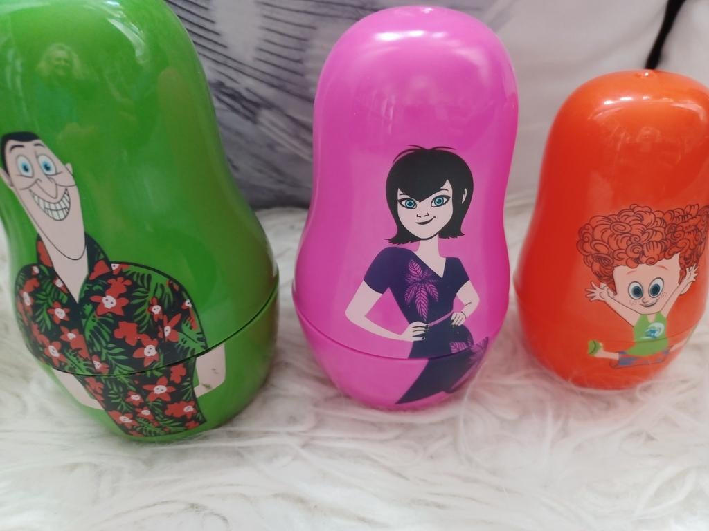Set van 3 Matroesjka poppen Hotel Transylvania, Ophalen of Verzenden, Zo goed als nieuw
