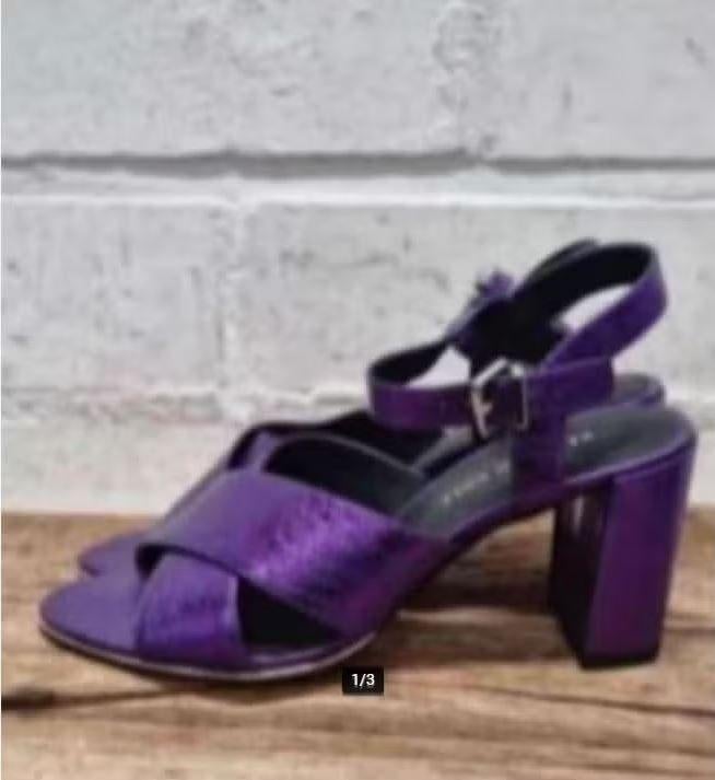 Kenneth Cole - Prachtige leren sandalen maat 36 - Nieuw, Kenneth Cole, Nieuw, X, Sandalen of Muiltjes