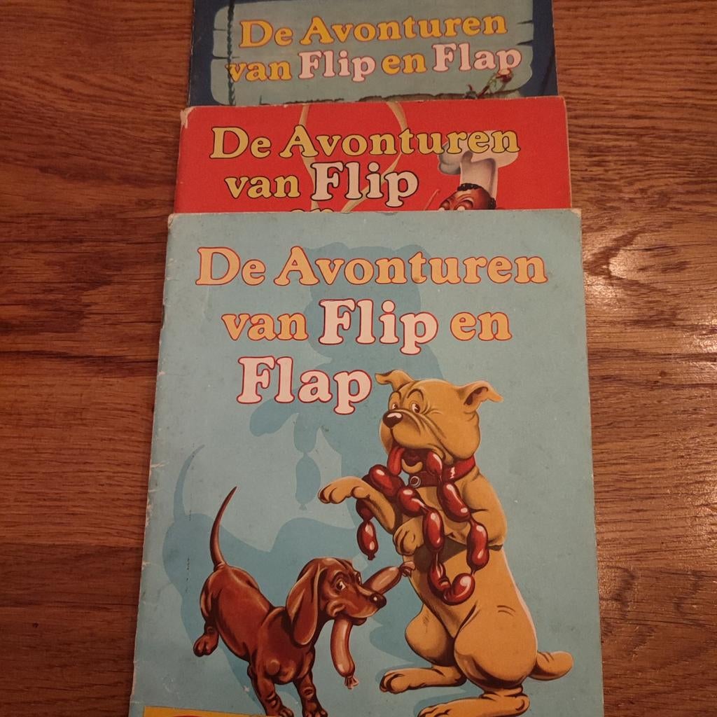 De Avonturen van Flip en Flap plaatjesalbum, Ophalen of Verzenden, Gelezen