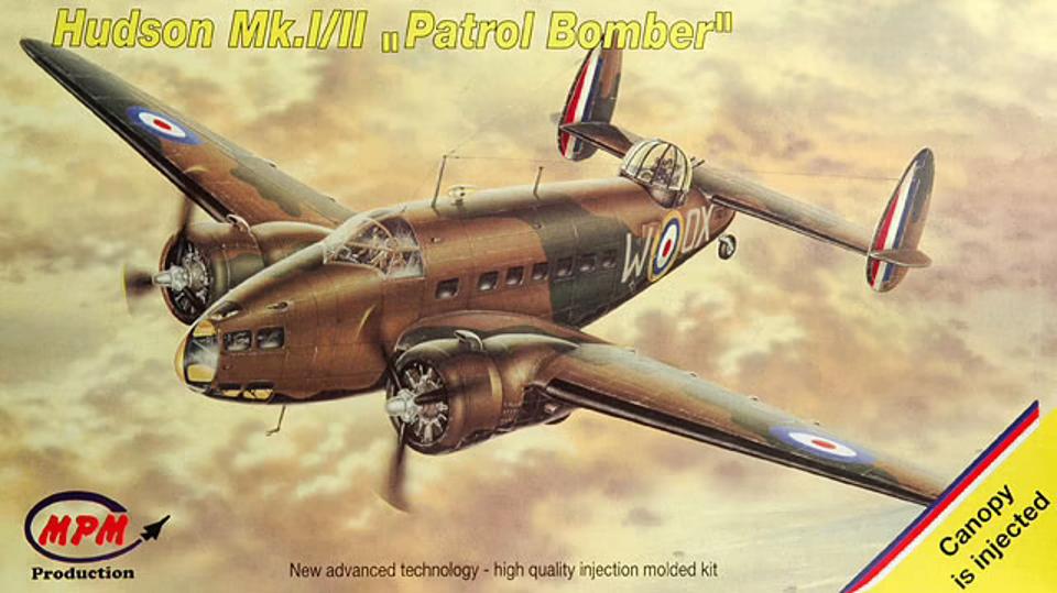 Hudson Mk.I/II "Patrol bomber" - Verkenner/bommenwerper, Verzenden, Nieuw, 1:72 tot 1:144, Overige merken