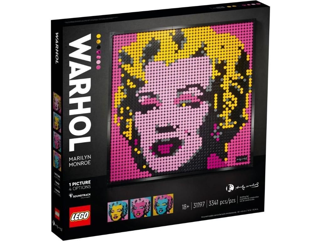 Lego Art 31197 Andy Warhol's Marilyn Monroe, Ophalen of Verzenden, Nieuw, Complete set, Lego