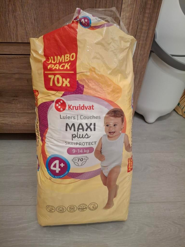 Kruidvat luiers maat 4+, Ophalen of Verzenden