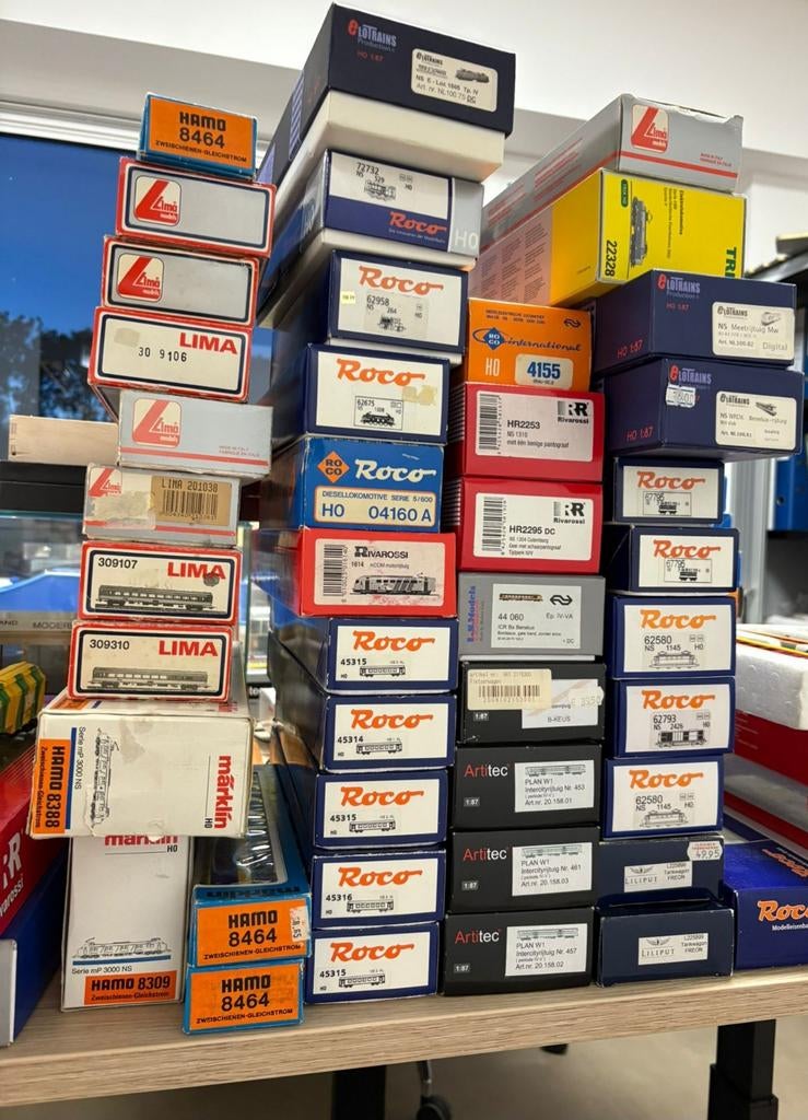 GEZOCHT: Verzameling modeltreinen/ zoldervonds, Ophalen of Verzenden, Gebruikt, Gelijkstroom, Fleischmann