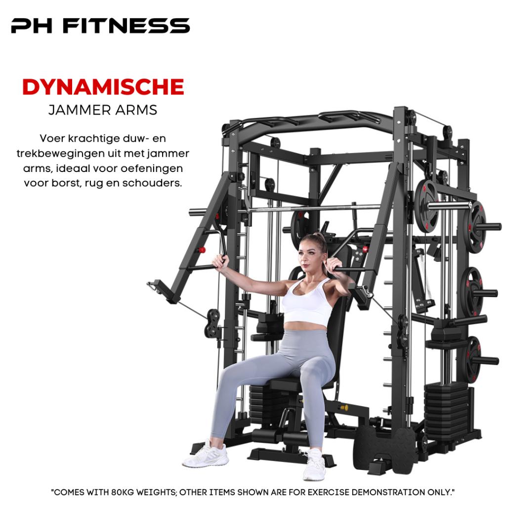 Premium Power Rack met Smith Machine, Leg Press, Benen, Zurichstraat 20, 6135LP SITTARD, Nieuw, Ophalen of Verzenden