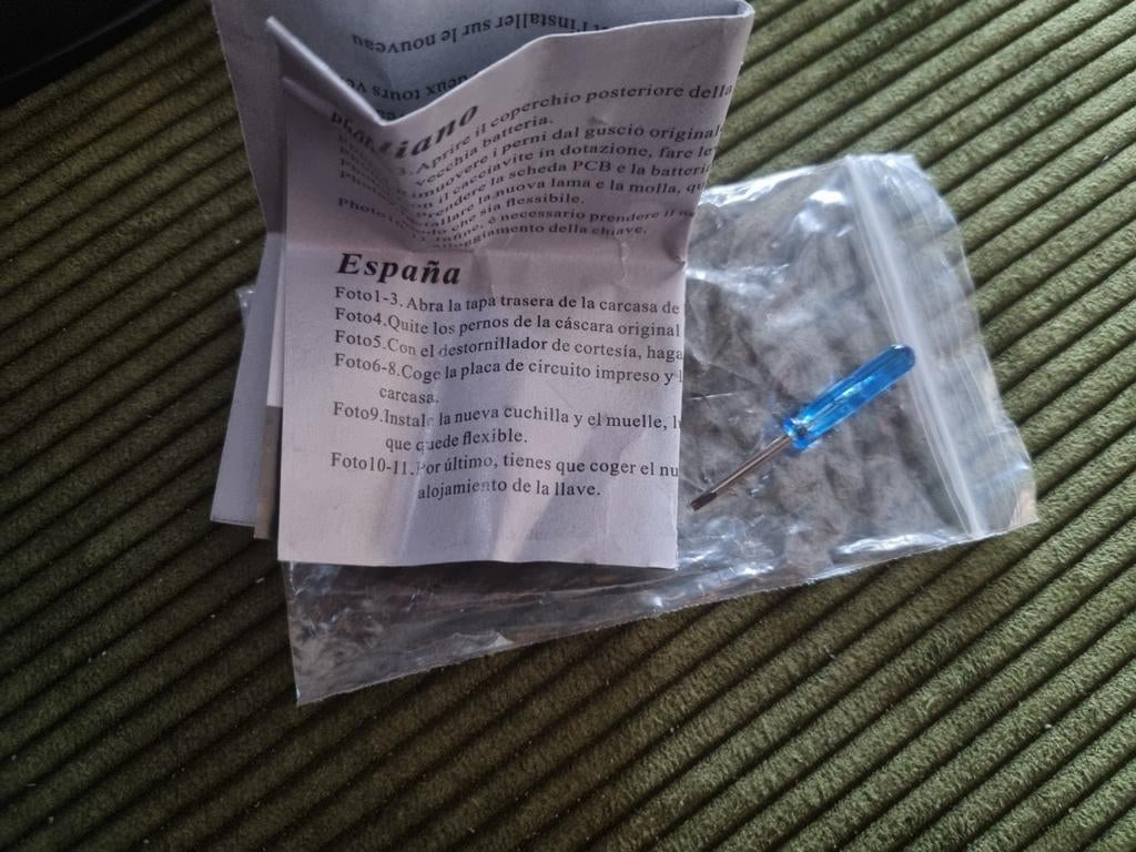 Originele Volkswagen Klapsleutel met Afstandsbediening, Auto-onderdelen, Ophalen of Verzenden