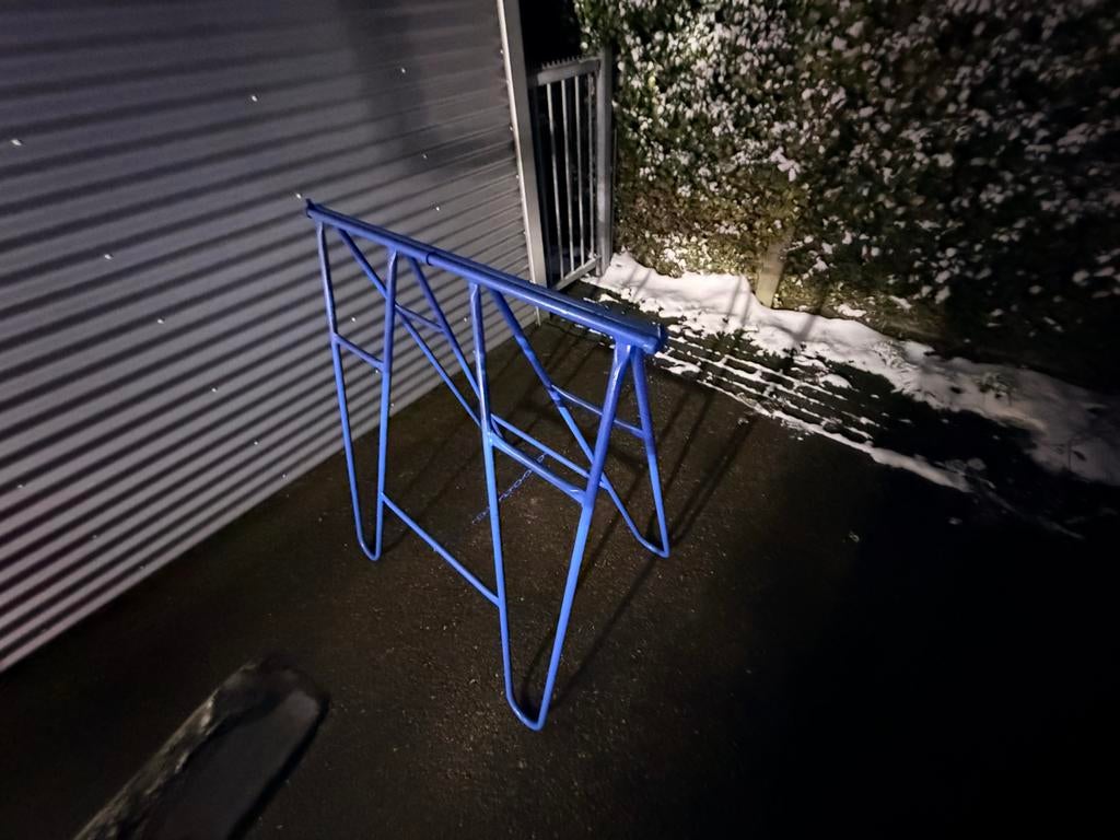 Metsel Schragen te huur - 125cm hoog, Doe-het-zelf en Verbouw, Steigers, Ophalen