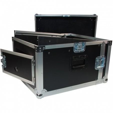 19" Flightcase met Laptop Plateau - Gebruikt, Ophalen of Verzenden