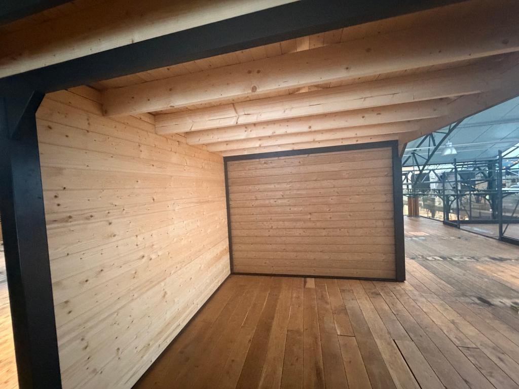 Fonteyn Exclusief Tuinhuis 500 x 300 cm, Tuin en Terras, Tuinhuizen, Ophalen, Tuinhuis, 250 tot 500 cm, Zo goed als nieuw