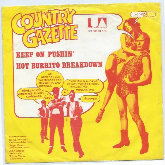 Country Gazette- Keep on Pushin