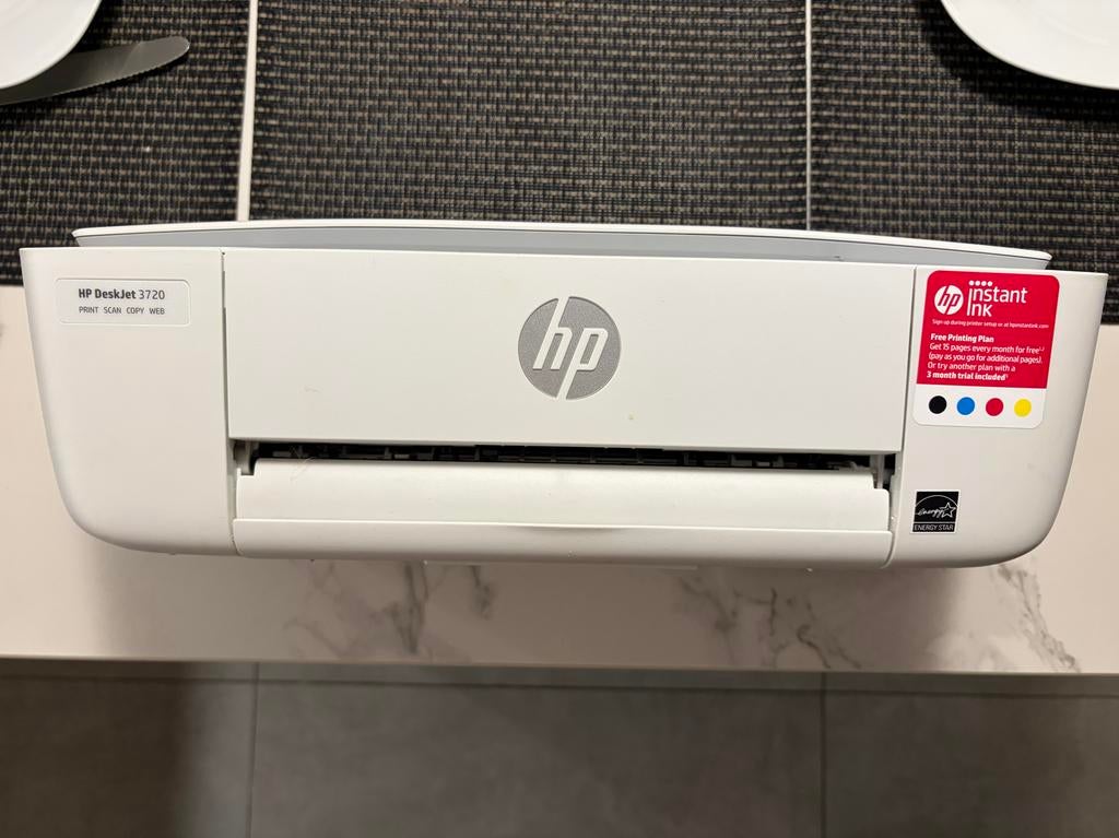 HP Deskjet 3720 Printer - Amper gebruikt, Ophalen, Inkjetprinter, All-in-one, Kleur printen