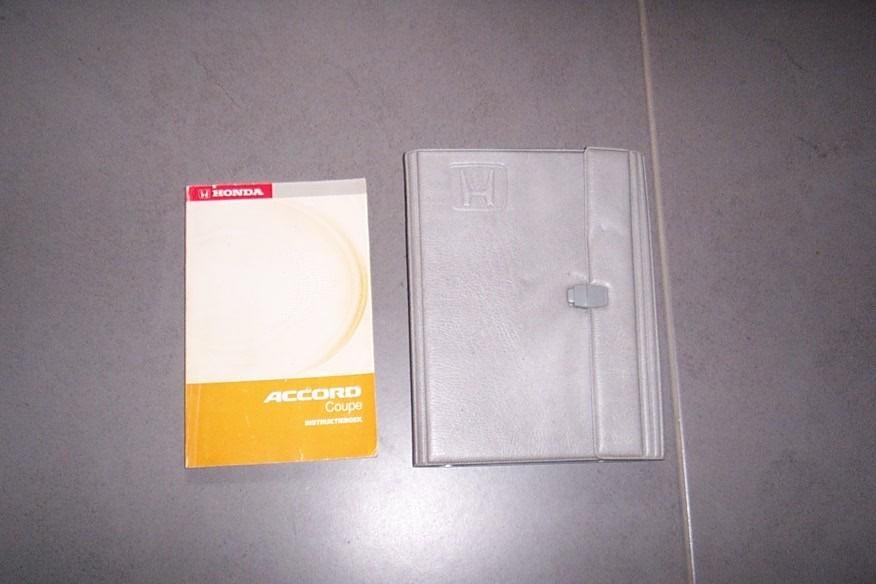 Gebruikershandleiding+mapje HONDA ACCORD COUPE 1989/1993, Ophalen of Verzenden