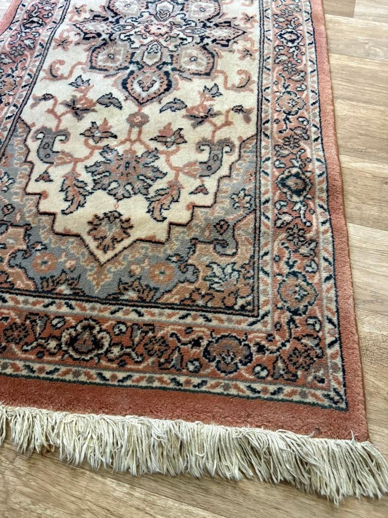 Abbas Royal tapijt wol, Gebruikt, Bruin, 100 tot 150 cm, Verzenden