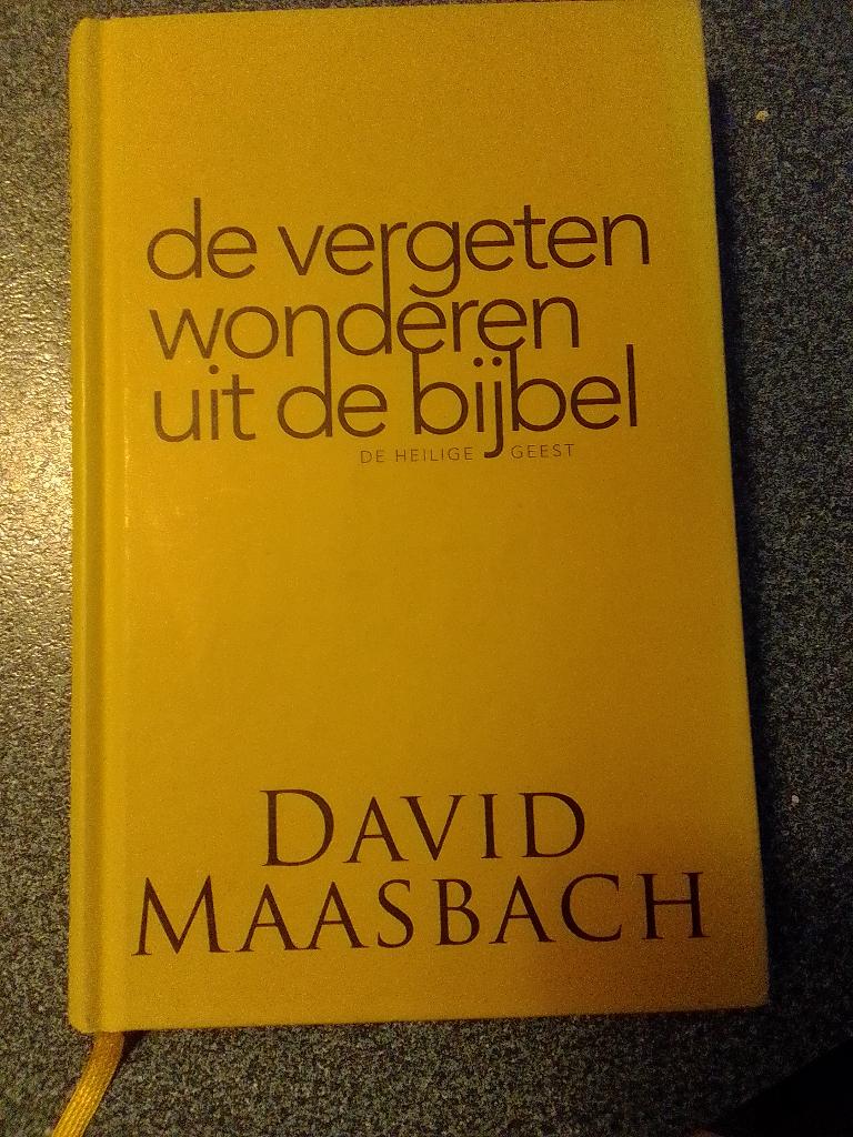 De vergeten wonderen uit de bijbel:De Heilige Geest/Maasbach, Ophalen of Verzenden, Zo goed als nieuw, Christendom | Protestants