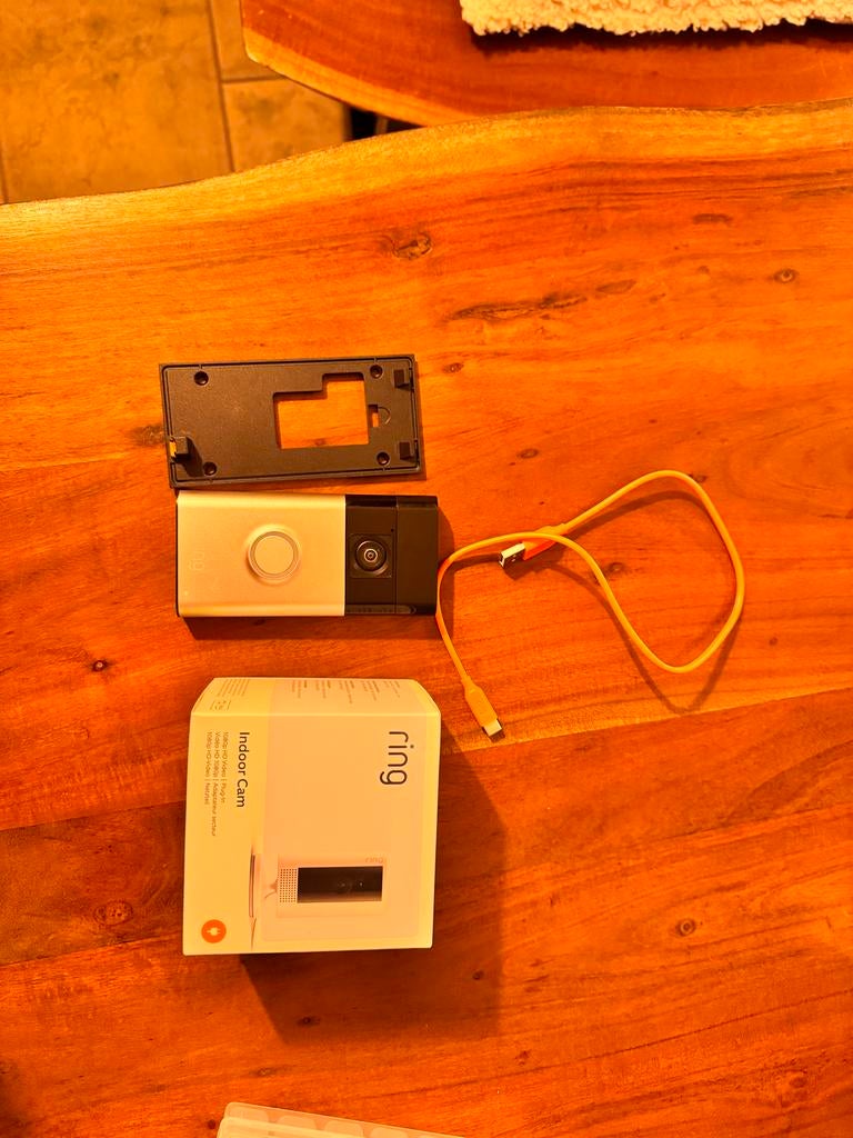 Ring Video Deurbel & indoor camera(in doos) - Nieuwstaat, Ophalen, Beweging, Detector, Sensor of Melder, Zo goed als nieuw
