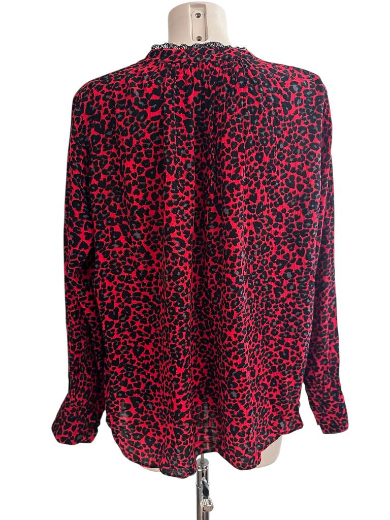 Zadig & Voltare blouse M, Schoudertasje, Zwart, Nieuw, Ophalen of Verzenden