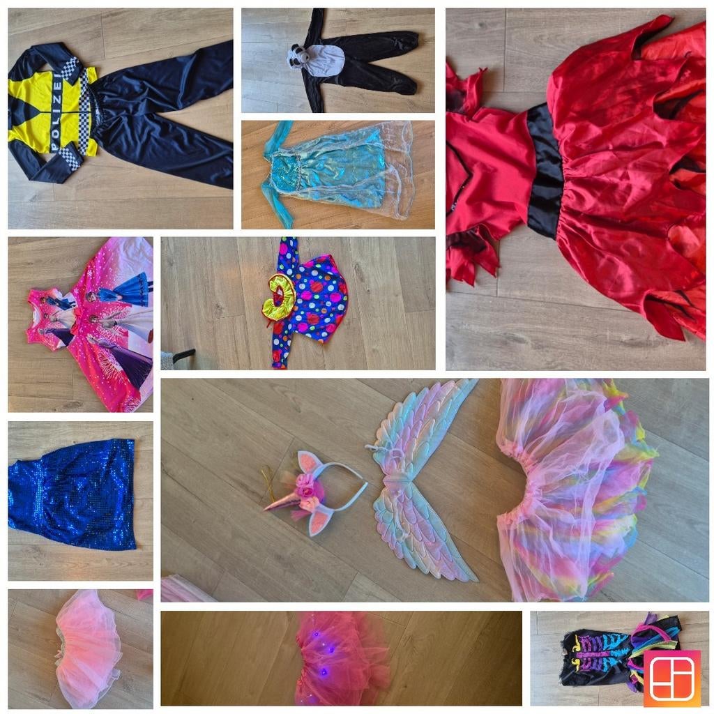 Verschillende carnavalspakjes van 1 tot 5 euro, Kinderen en Baby's, Carnavalskleding en Verkleedspullen, Ophalen of Verzenden