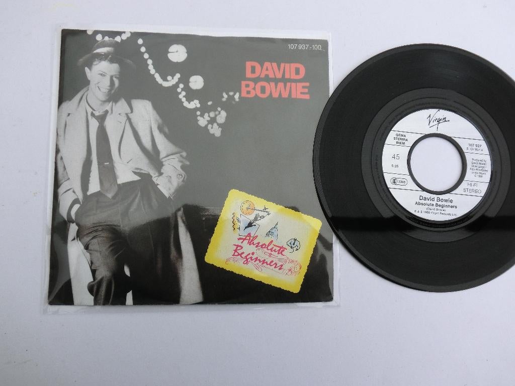 David Bowie Absolute beginners, 7 inch, Single, Ophalen of Verzenden, Zo goed als nieuw