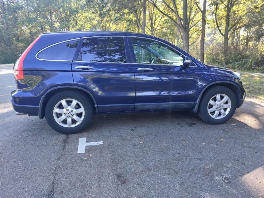 Honda CR-V 2.0 AUT 2007 Blauw AWD. Apk 02-2027, Automaat, Stof, Zwart, Blauw