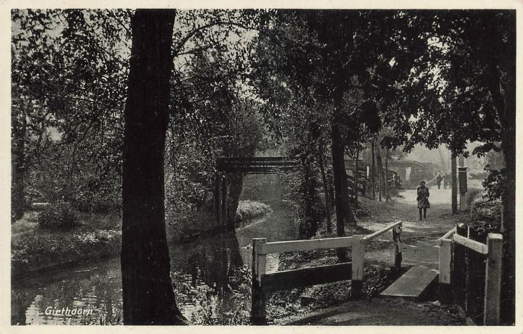 Giethoorn, Ophalen of Verzenden, 1940 tot 1960, Ongelopen, Overijssel