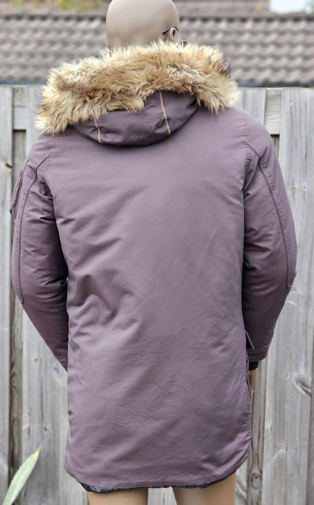 PME Legend ice pilot 2.0 zeer warme parka winterjas (L), Maat 52/54 (L), Bruin, ., Ophalen of Verzenden