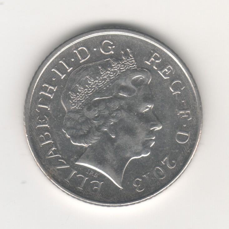 10 pence Verenigd Koninkrijk 2013 (M274), Ophalen of Verzenden, Overige landen, Losse munt