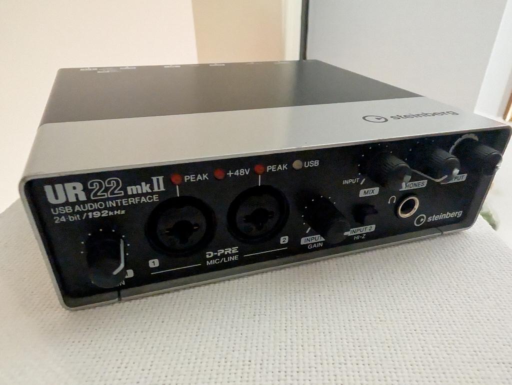 Fantastische Steinberg UR22 MKII (MK2), Ophalen of Verzenden, Zo goed als nieuw, Extern, Steinberg