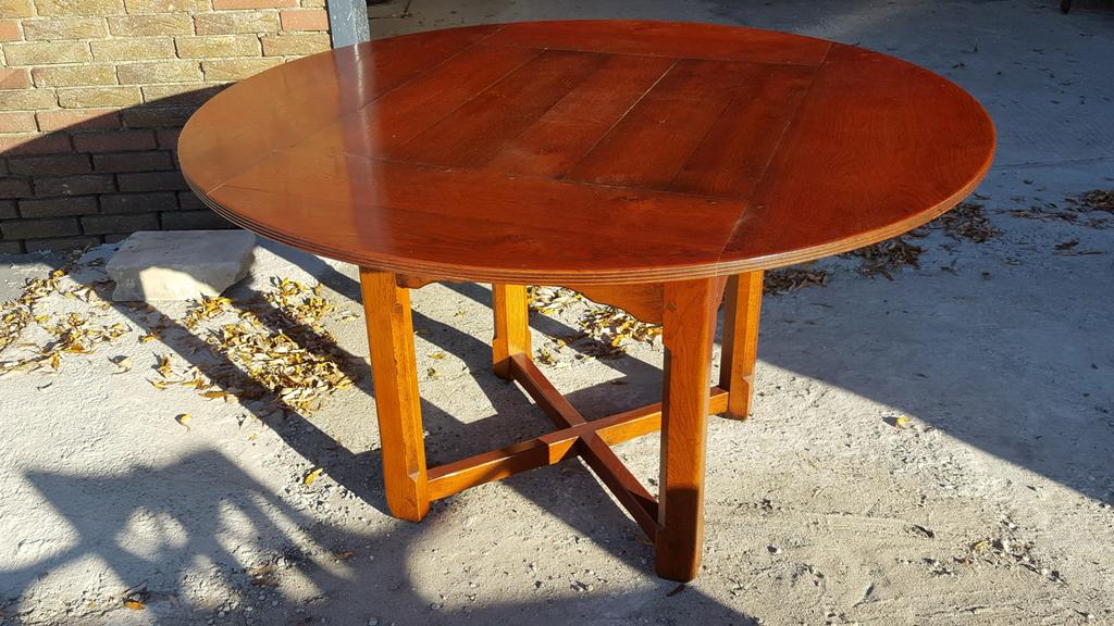 Schuitema Jugendstil Eetkamer Tafel, Ophalen