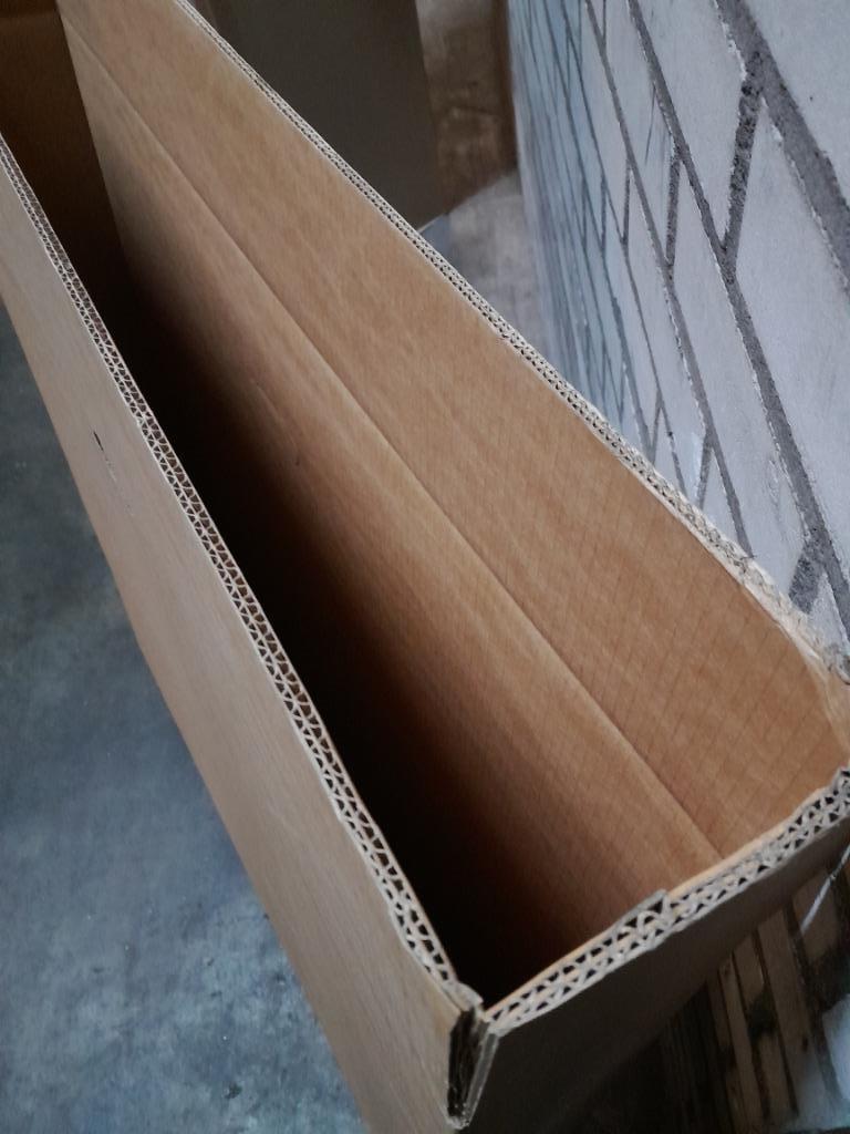 dozen dubbelgolf 970x140x970 ca 150 stuks, Ophalen, Doos, Opvouwbaar, 60 cm of meer