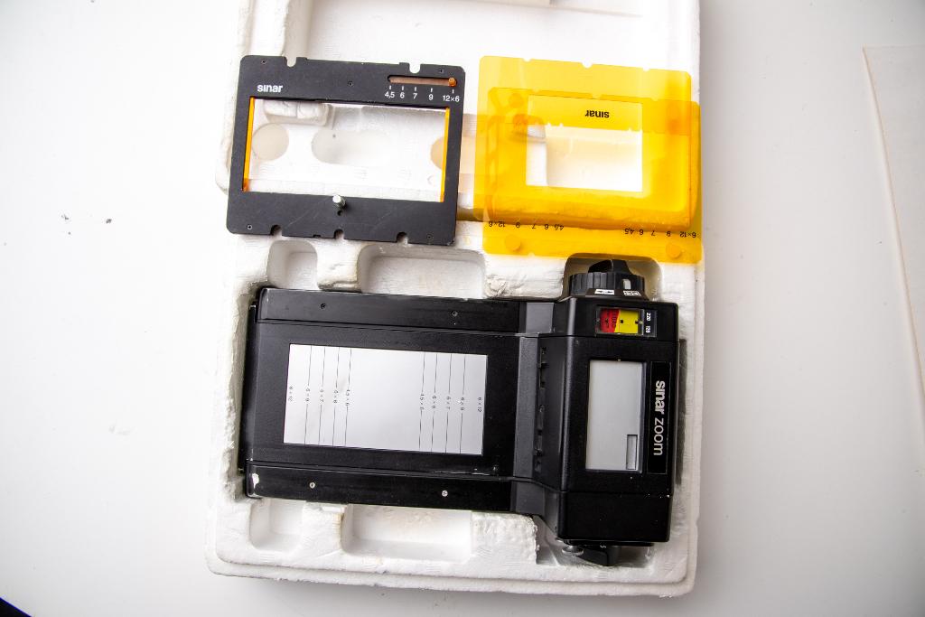 Sinar Vario ZOOM filmcassette in perfecte staat, Ophalen of Verzenden, Zo goed als nieuw, Compact, Overige Merken