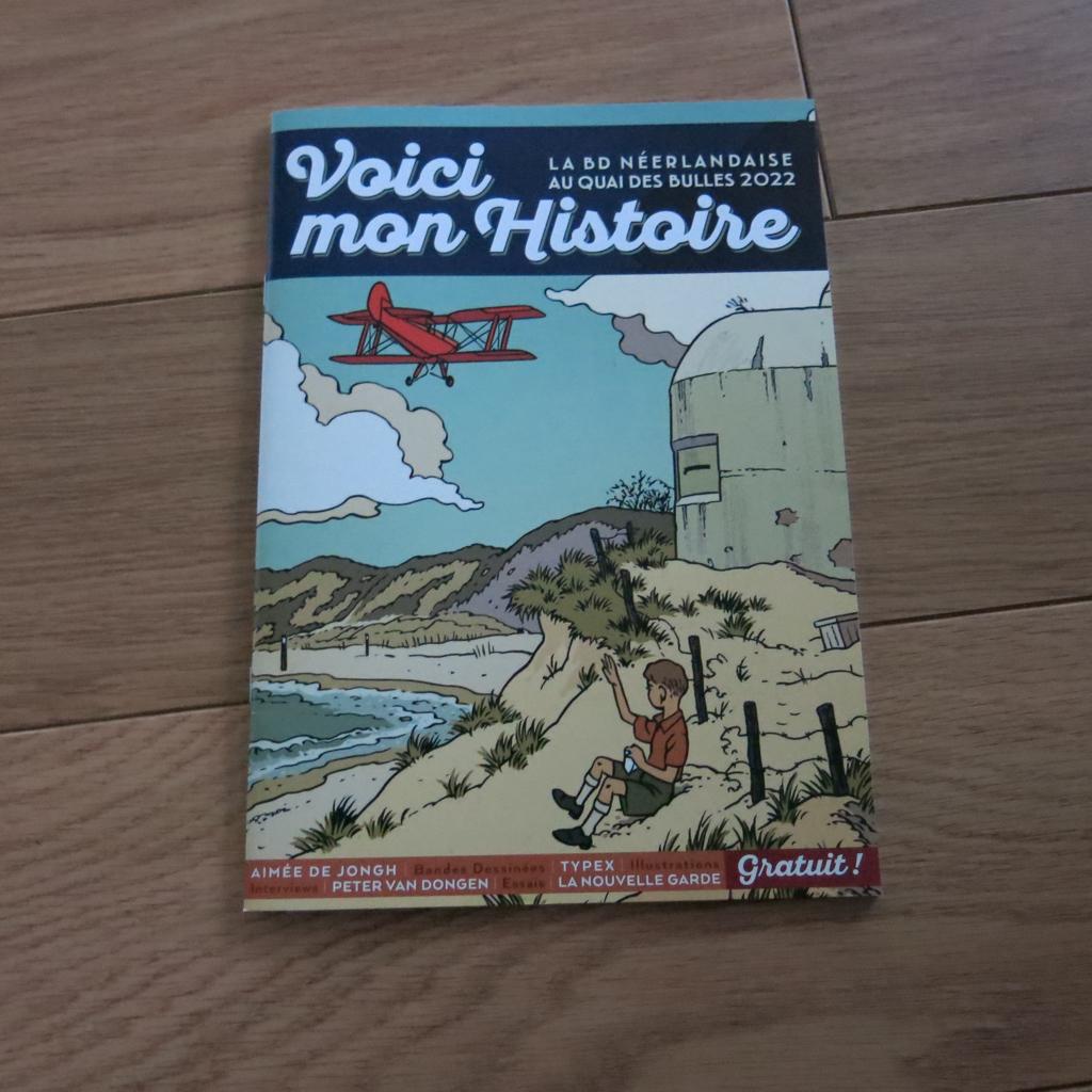 Voici Mon histoire La BD Néerlandaise au quai des bulle 2022, Eén stripboek, Ophalen of Verzenden, Zo goed als nieuw