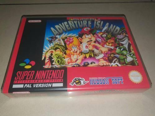 Super Adventure Island SNES Game Case, Avontuur en Actie, Verzenden, 1 speler, Zo goed als nieuw