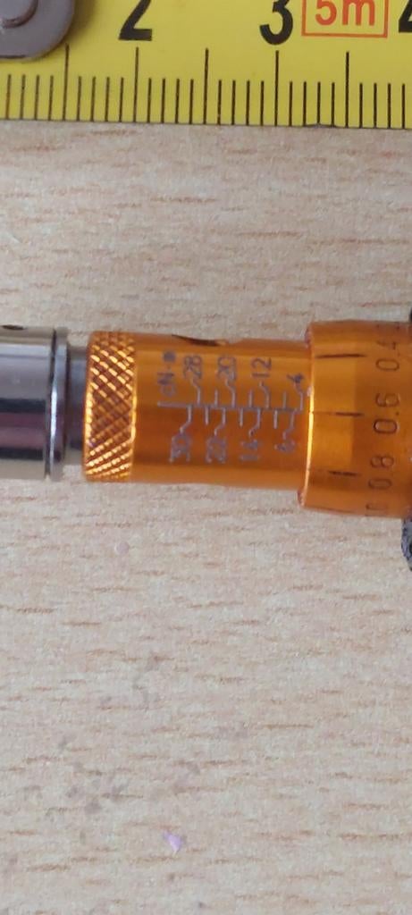 Torque /moment schroevendraaier voor oa telecommunicatie, Ophalen of Verzenden