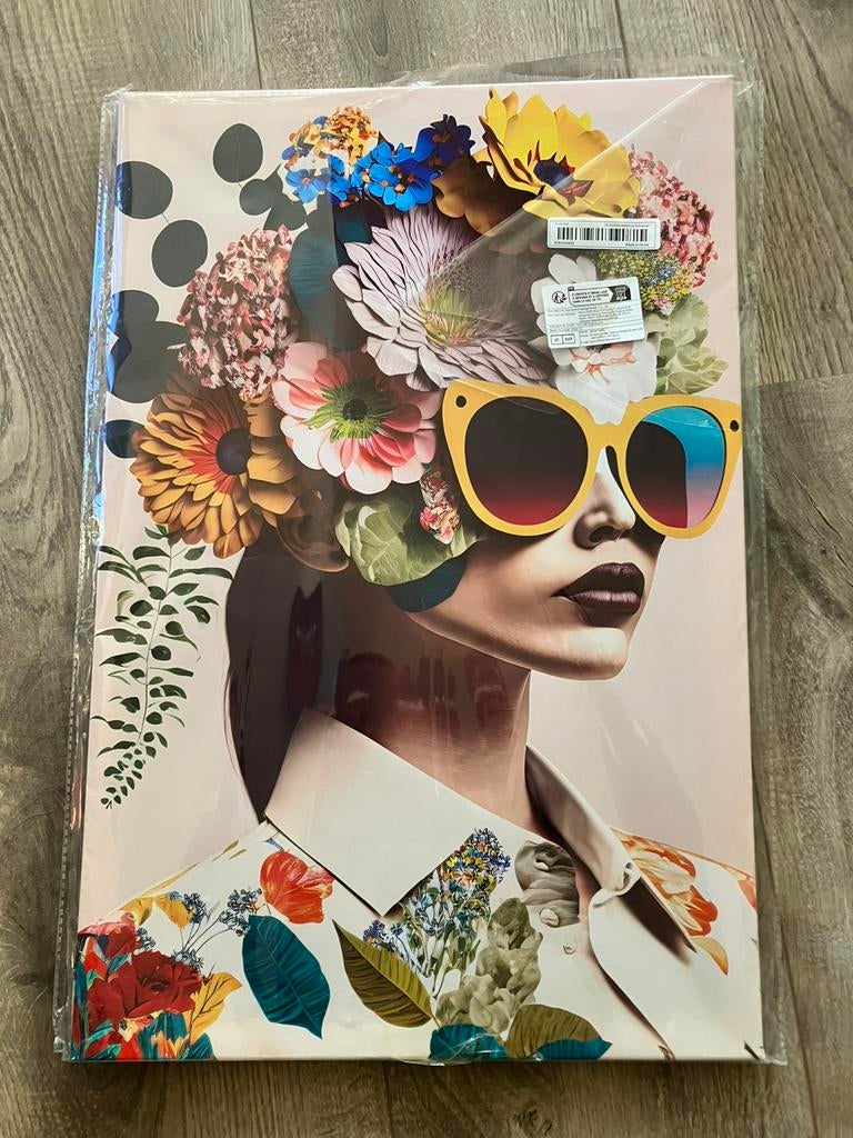 Prachtige wanddecoratie met vrouwen hoofd, Huis en Inrichting, Woonaccessoires | Wanddecoraties, Nieuw, Ophalen of Verzenden