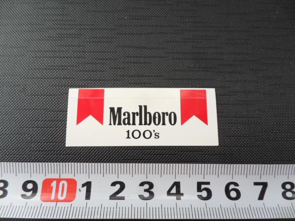 sticker tabak marlboro 100's, Ophalen, Zo goed als nieuw