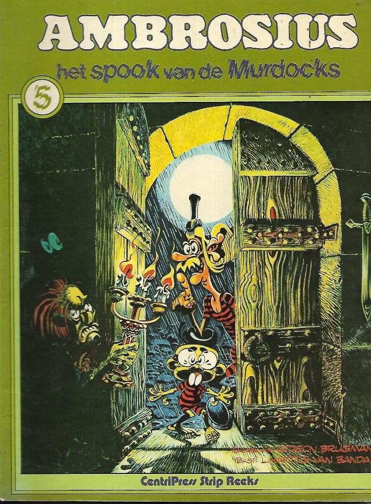 Ambrosius - Nr. 5: Het spook van de Murdocks, Boeken, Stripboeken, Eén stripboek, Ophalen of Verzenden, Gelezen