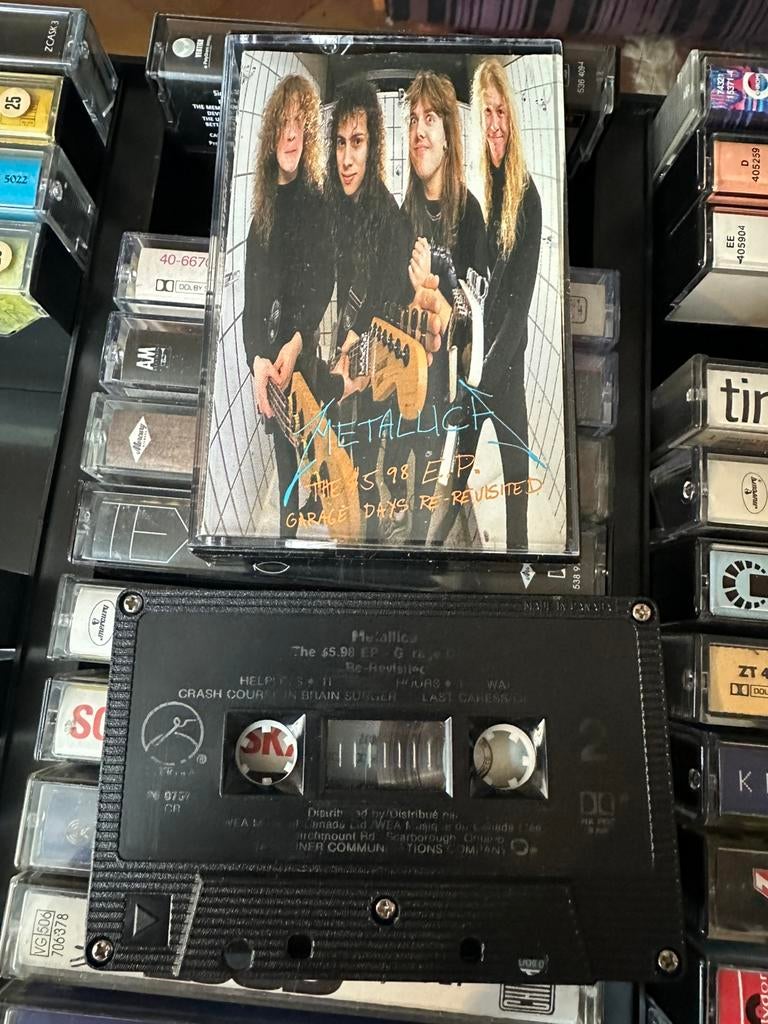 Metallica - The $5.98 EP (Garage Days Re-Revisited), Ophalen of Verzenden, Zo goed als nieuw, Overige genres, 2 t/m 25 bandjes