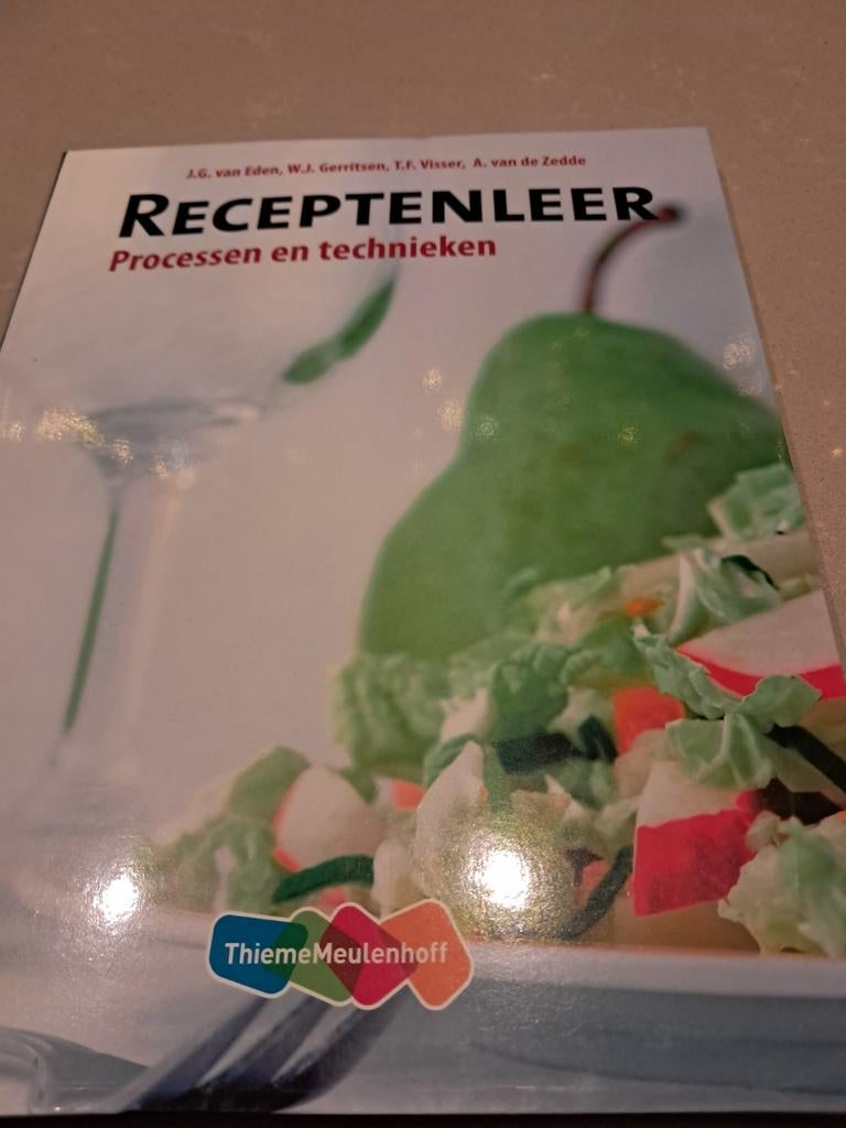 Receptenleer, Boeken, Schoolboeken, J.g. van eden, Nieuw, Ophalen of Verzenden, Huishoudkunde of Verzorging