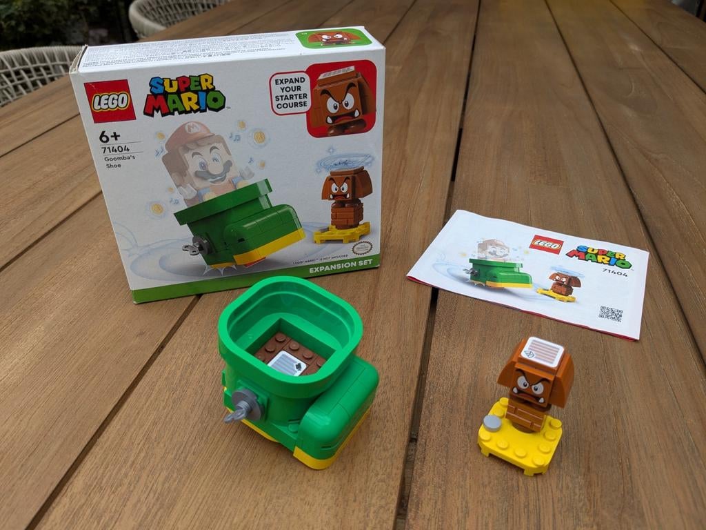 Super Mario Lego 71404,
Goomba's schoen, als nieuw!, Ophalen of Verzenden, Zo goed als nieuw, Complete set, Lego