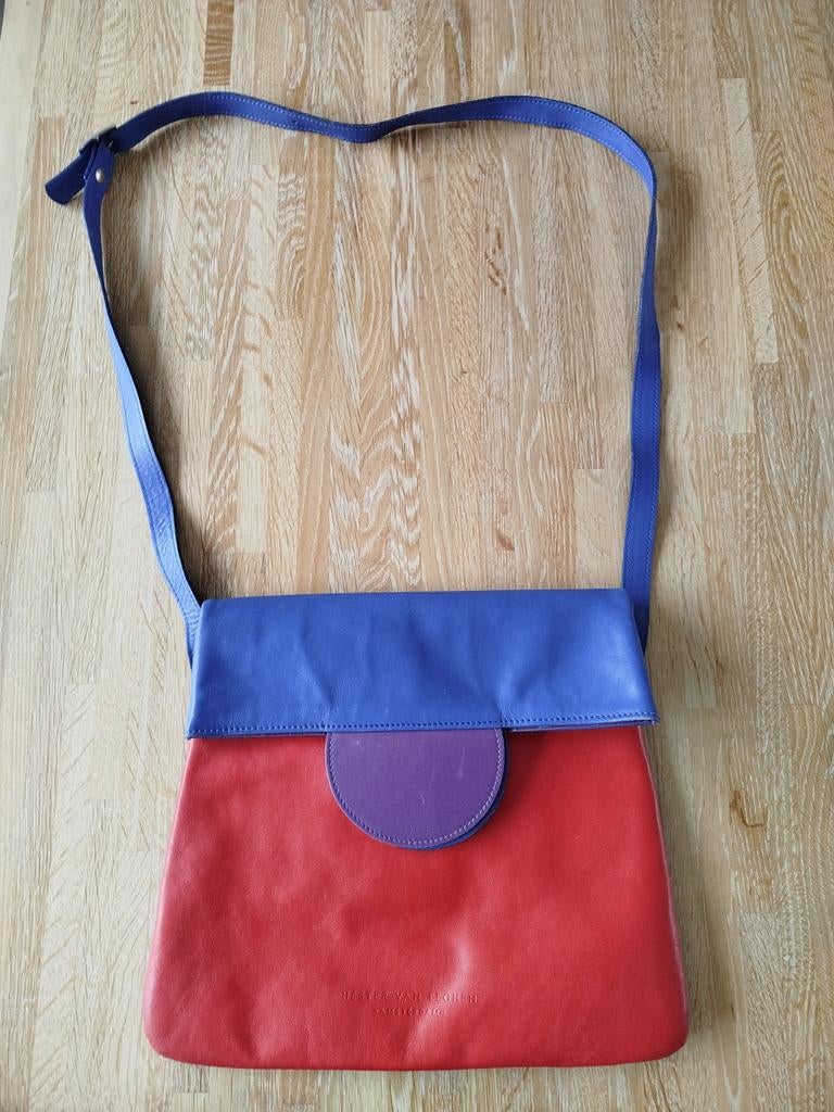 Hester van Eeghen Schoudertas - 33x28 cm, Sieraden, Tassen en Uiterlijk, Tassen | Damestassen, Ophalen of Verzenden, Zo goed als nieuw