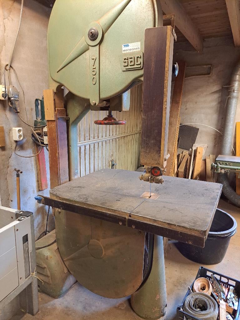 Lintzaag + losse zagen/linten, Ophalen, Gebruikt, 70 mm of meer, Lintzaag