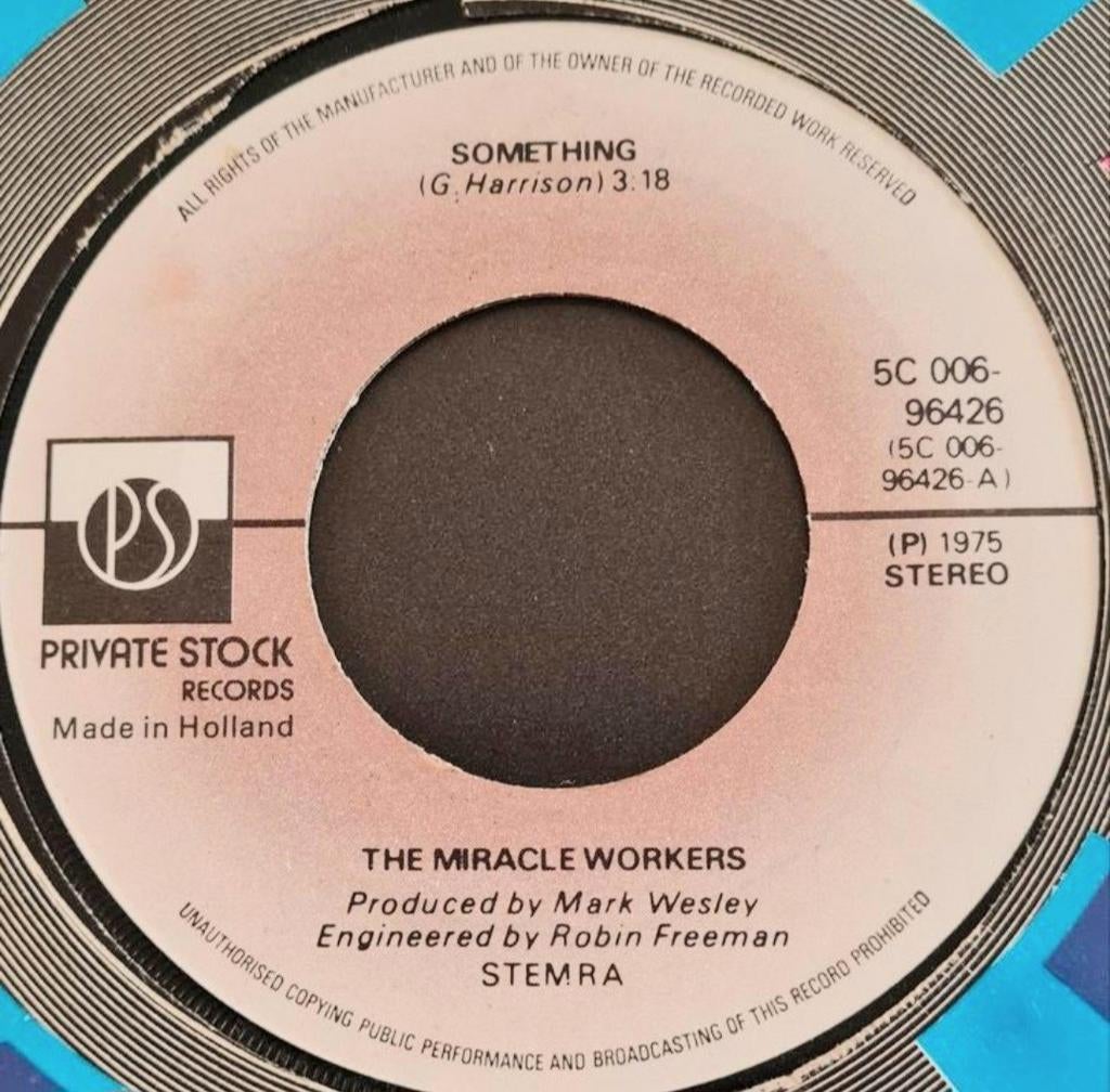 THE MIRACLE WORKER  - SOMETHING, Ophalen of Verzenden, Gebruikt