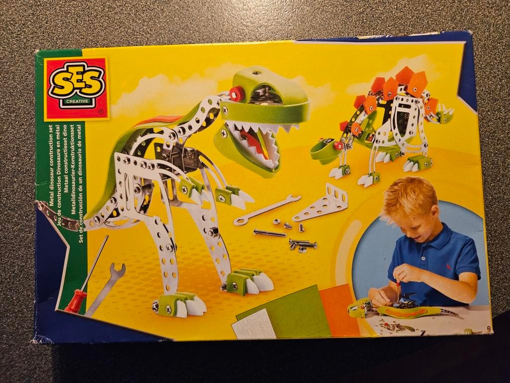 SES Creative Metal Dino Bouwset, Ophalen, Nieuw, Complete set, Lego