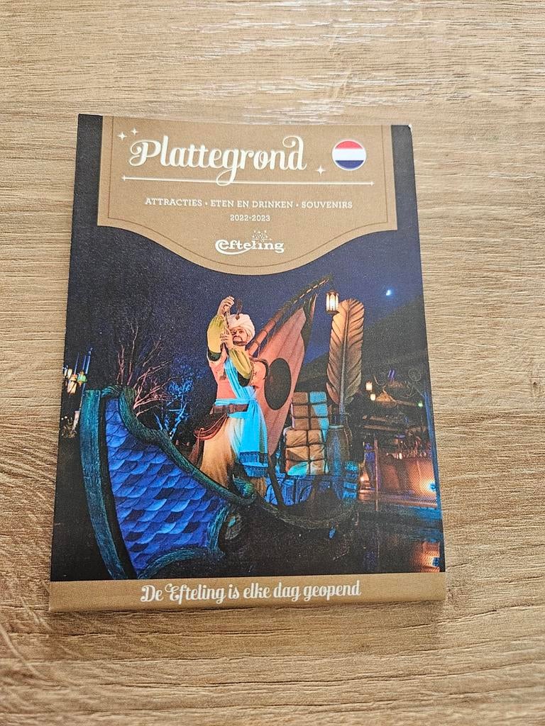 Winter Efteling 2022 - 2023 Wereld van Sindbad, Ophalen of Verzenden, Nieuw, Gebruiksvoorwerp