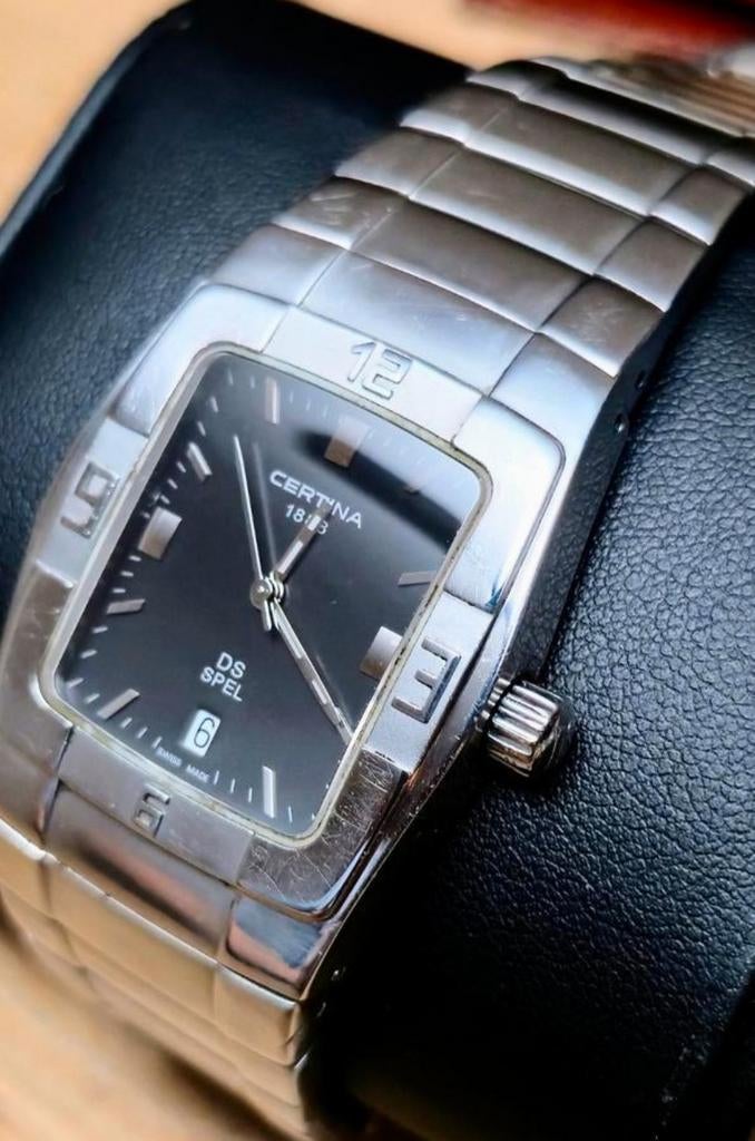 CERTINA UIT 1980, Overige merken, Leer, Staal, Ophalen of Verzenden