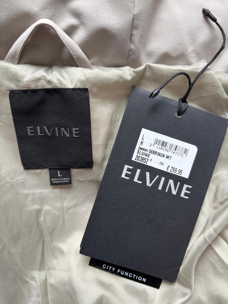 Elvine Jas - Zo goed als nieuw!, Ophalen of Verzenden, Zo goed als nieuw, Maat 42/44 (L), Beige