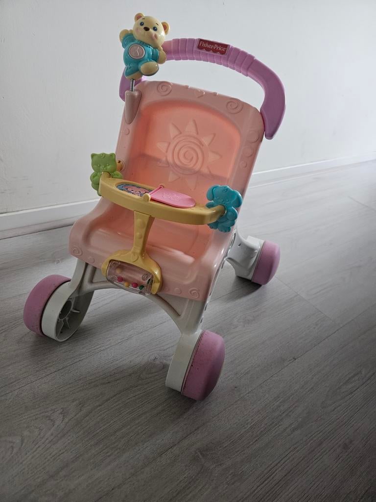 Fisher Price Loopwagen / Poppenwagen 2 in 1, Ophalen, Zo goed als nieuw, Duwvoertuig