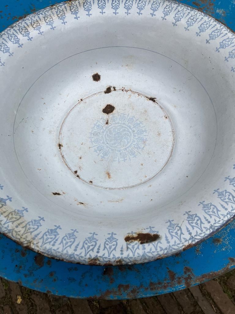 Emaille schaal, Ophalen of Verzenden