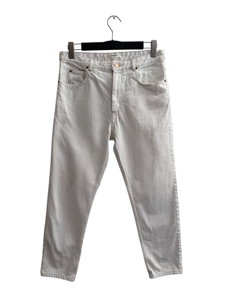 Isabel Marant spijkerbroek M, Blauw, Ophalen of Verzenden, Zo goed als nieuw, W28 - W29 (confectie 36)